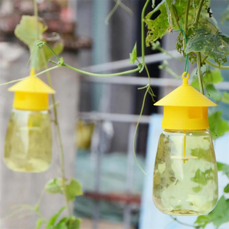 Fruit Fly Trap Attractant Killer Drosophila Trap Anti Fly Orchard Insect Trap Waterproof Hornet Long-Lasting Pest Control