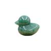 Agate Stone Duck Animal Model Figurines Miniature Carving Landscaping Ornament Duck Statue Craft