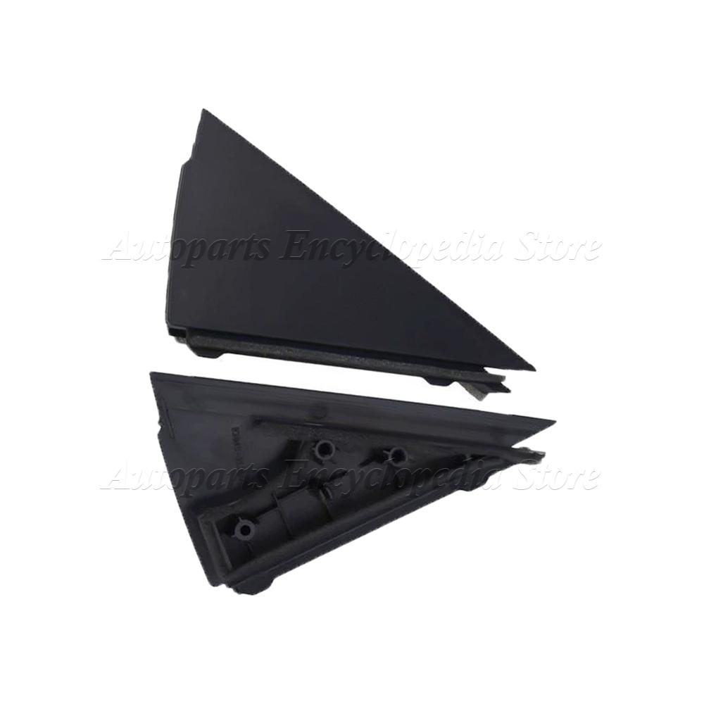 838402L200 Car Rear Door Corner Finish Trim Frame Window Mirror Triangle Plate Molding 838302L200 For Hyundai i30 2008-2011