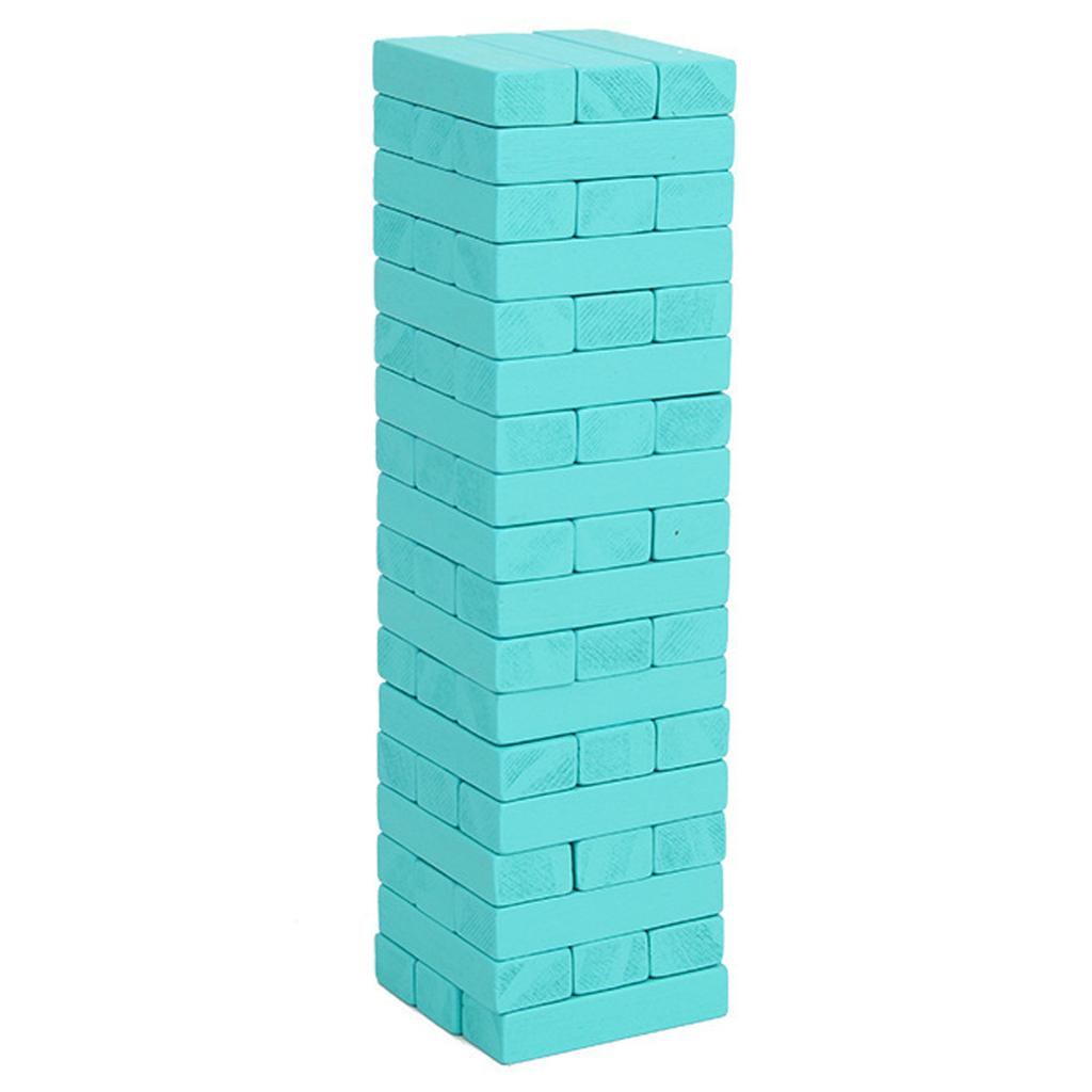 Ретро Деревянная Игра на Баланс – 54 Детали, Идеально Подходит для Семейных Посиделок с Детьми, Подростками и Взрослыми – Классическая Настольная Игра на Ловкость