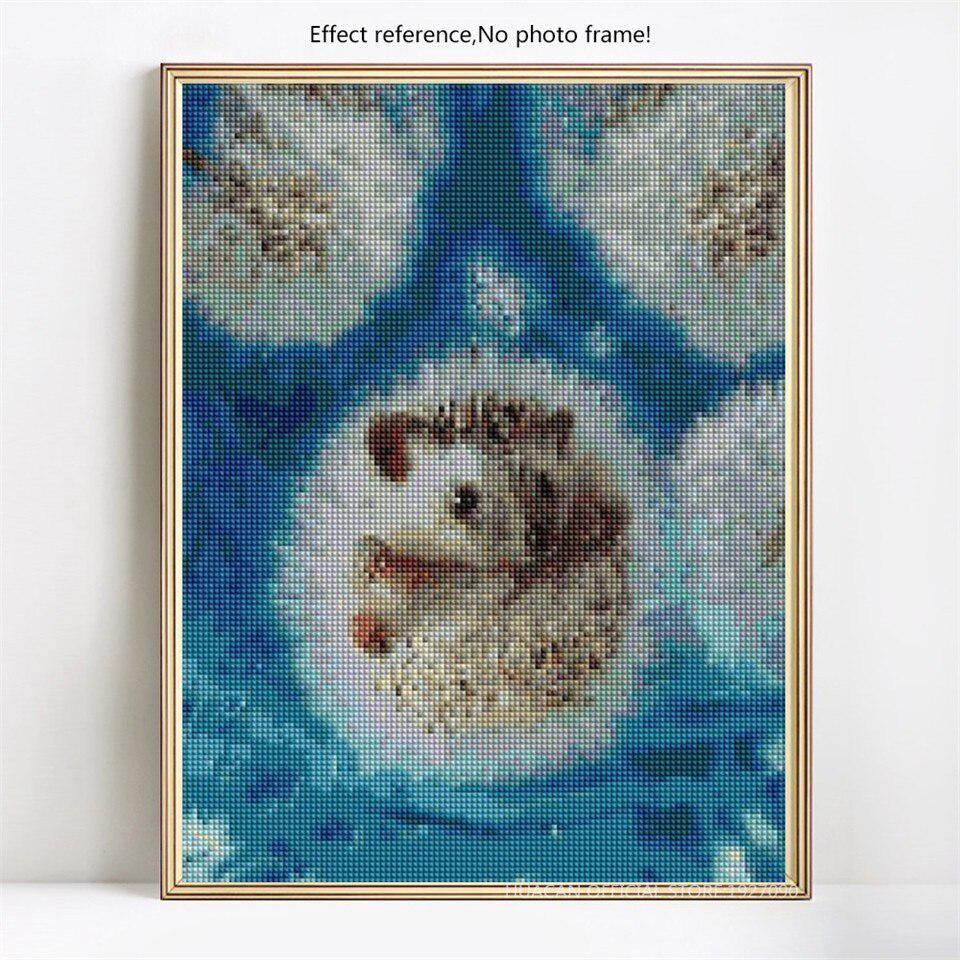 Алмазная мозаика "Милый еж"