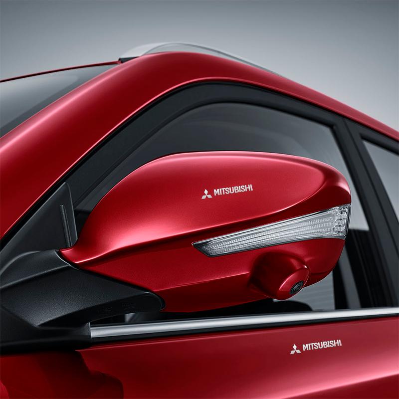 Metal emblem Auto Decor Decals Car Window Wiper Stickers For Mitsubishi ASX LANCER OUTLANDER PAJERO Ralliart Car Styling