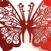 3D Реалистичные Декоративные Бабочки - Резные Сцены в Европейском Стиле
