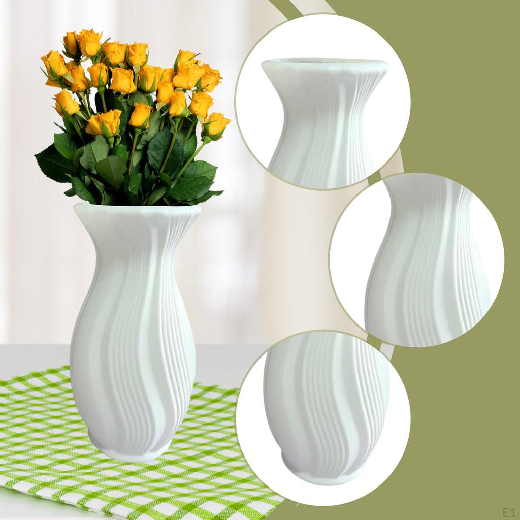 Flower Vase Plant Pot Desk Decoration Organizer Bud Plants Holder for Party Home Indoor