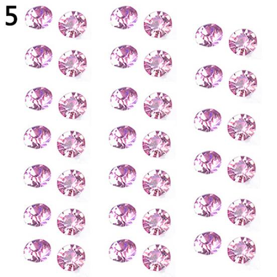 20 Pairs Women Shiny Rhinestone Allergy Free Ear Studs Fashion Earrings AVE