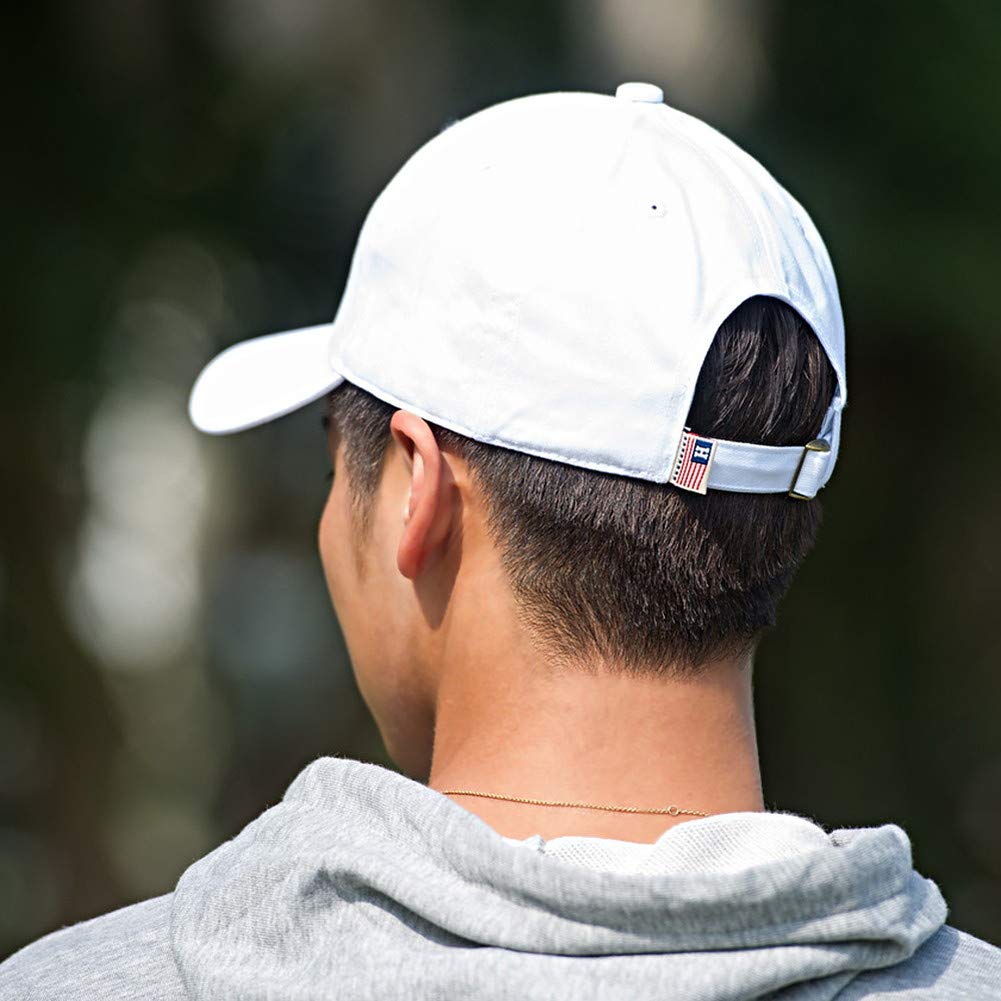 Unisex Cap Hat Twill Embroidery Logo Print CAP Cotton FREE 46 [Health Knit] Men's 291-4074 [-] (Free Size) (IND/Indigo)