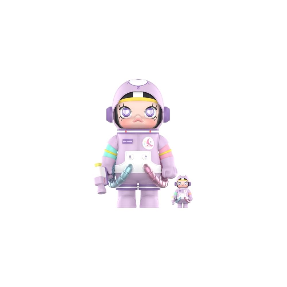 Pop Mart Mega Space Molly 400% + 100% Милые Медведи Сладкий Сон Коллекционная Фигурка Игрушка Подарок