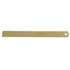 Outdoor Brass Ruler Bookmark Double Scale Cm&Inch Digital For Traveler Notebook