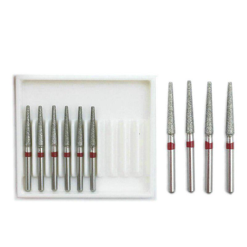 10 шт./кор. алмазные фг высокоскоростные боры для полировки и сглаживания зубных боров стоматологический инструмент TF-13F