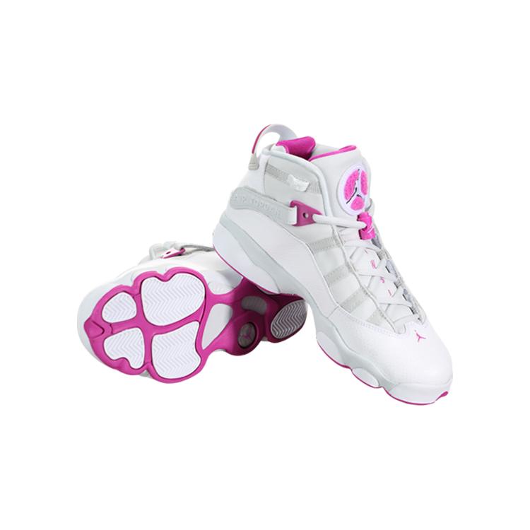 Jordan 6 Колец Платина Фуксия GS 323399-011
