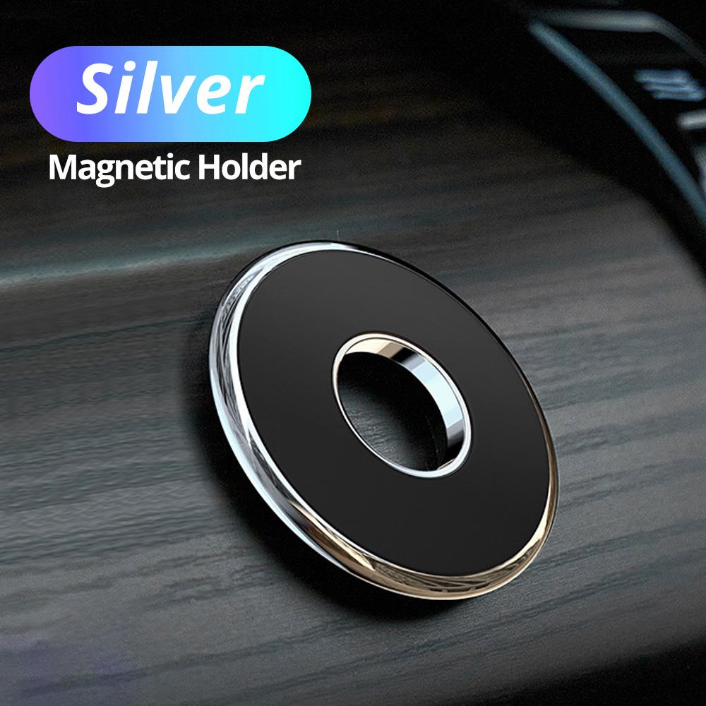 FONKEN Магнитный автомобильный держатель для телефона из цинкового сплава, автомобильный держатель, сильный магнит, адсорбция, настенный кронштейн, поддержка приборной панели, смартфон Samsung Xiaomi