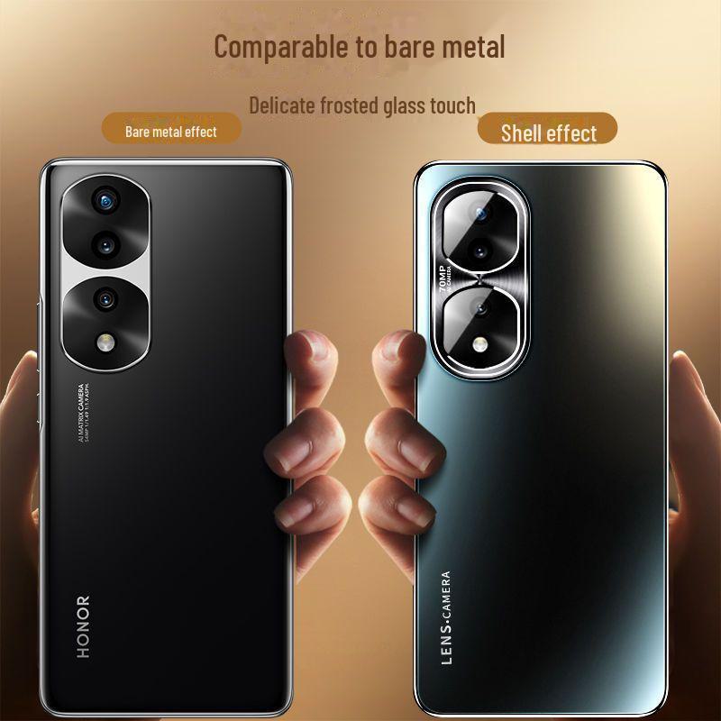 Honor 70Pro+ Electroplated Protective Cover for Honor 200/90GT/80/50 High-End Devices.