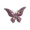 Butterfly Shape Brooch Corsage Sparkling Decoration Gift for Women Girls Fashion Rhinestone Accessory for Christmas Wedding Birthday