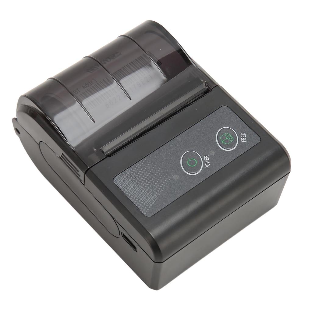 Bluetooth Receipt Printer Multipurpose Handheld Portable 58mm Mini Thermal POS Printer