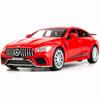 1/32 литой автомобиль Benz AMG GT63, ​​модель автомобиля, откат со звуком и светом, игрушечный автомобиль для мальчиков и девочек, подарок для взрослых