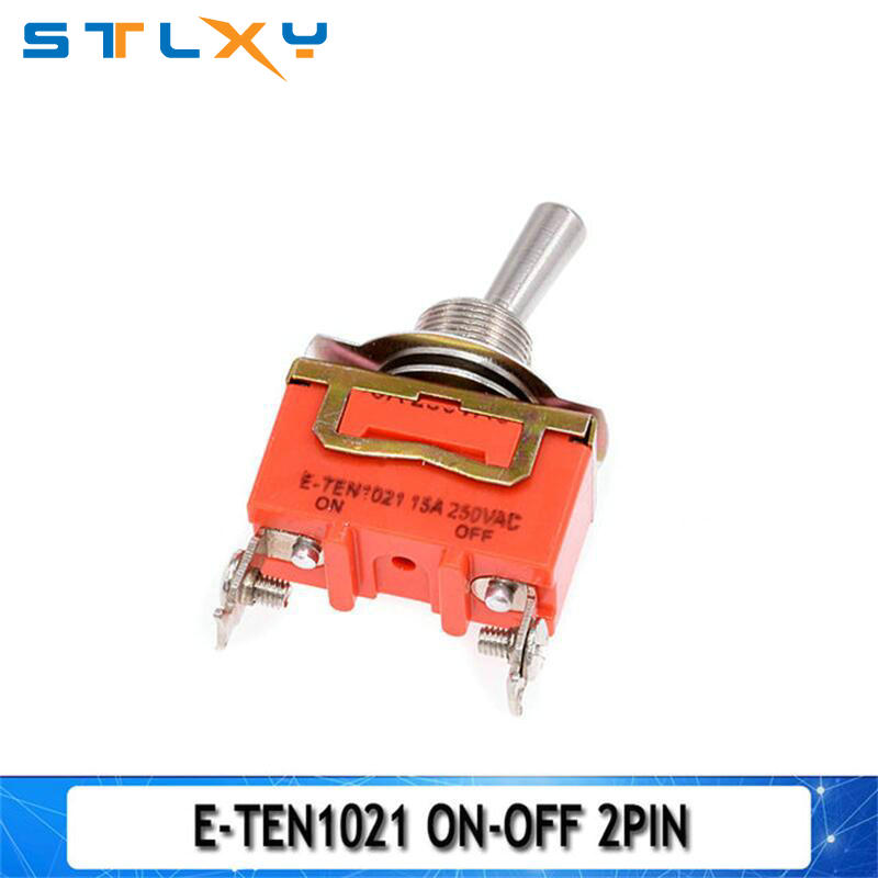 Toggle switch E-TEN1021 1121 1122 1221 1321 1322 15A 250VAC Rocker switch E-TEN1121 E-TEN1221 Black Waterproof Cap