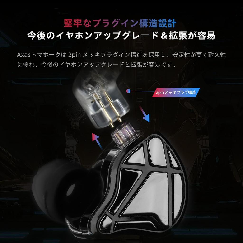 Проводные игровые наушники KZA COUSTICS KZ AXAS, Специализированные для FPS, Широкополосные Hi-Fi драйверы, Микрофон с AI-шумоподавлением, Встроенная звуковая карта DSP,