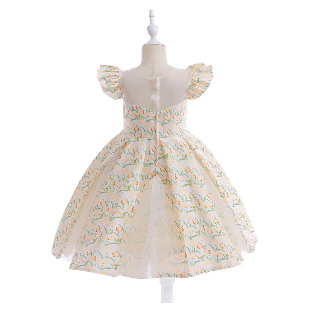 Платья для девочек-подростков с сумками для девочек 3-10 лет, нарядное платье для выпускного вечера на день рождения, детское праздничное платье принцессы для девочек, детская одежда