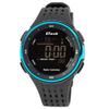 [Arias] ADWW18105RC-02 Радиоуправляемые цифровые водонепроницаемые многофункциональные часы с подсветкой и перевернутым ЖК-дисплеем из уретана с ремешком ADWW18105RC-02 мужские черные