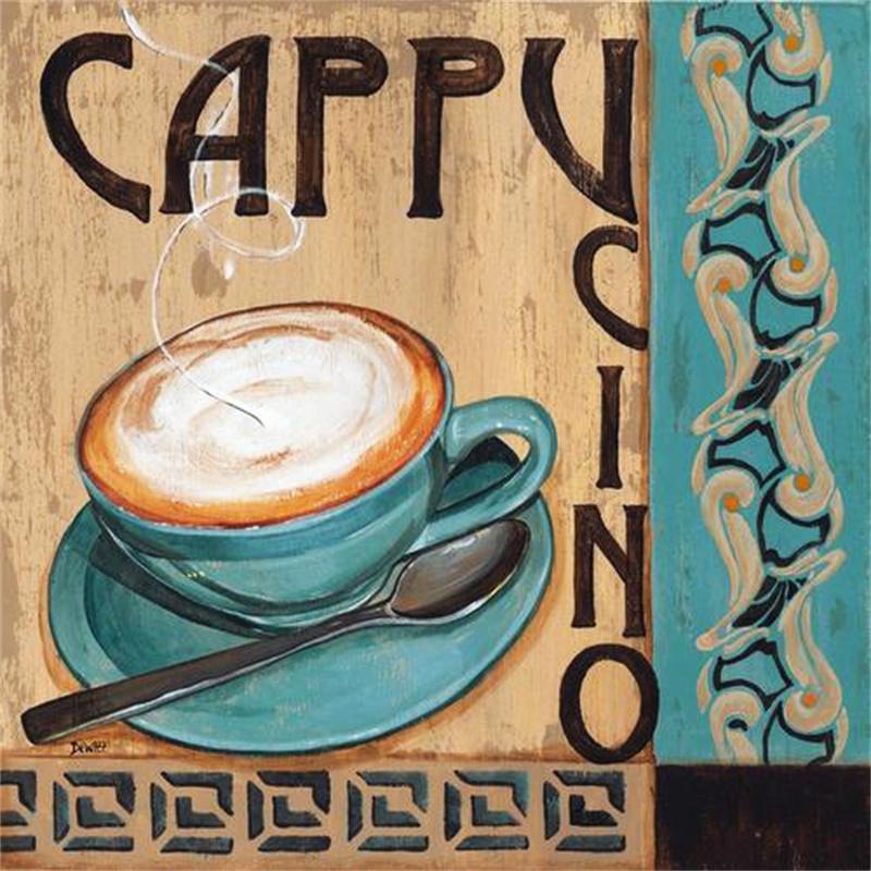 5D Diamond Painting Coffee Cup Creative Picture Kitchen DIY Decoration Full Diamond Embroidery Cross Stitch Kit Rhinestone Photo