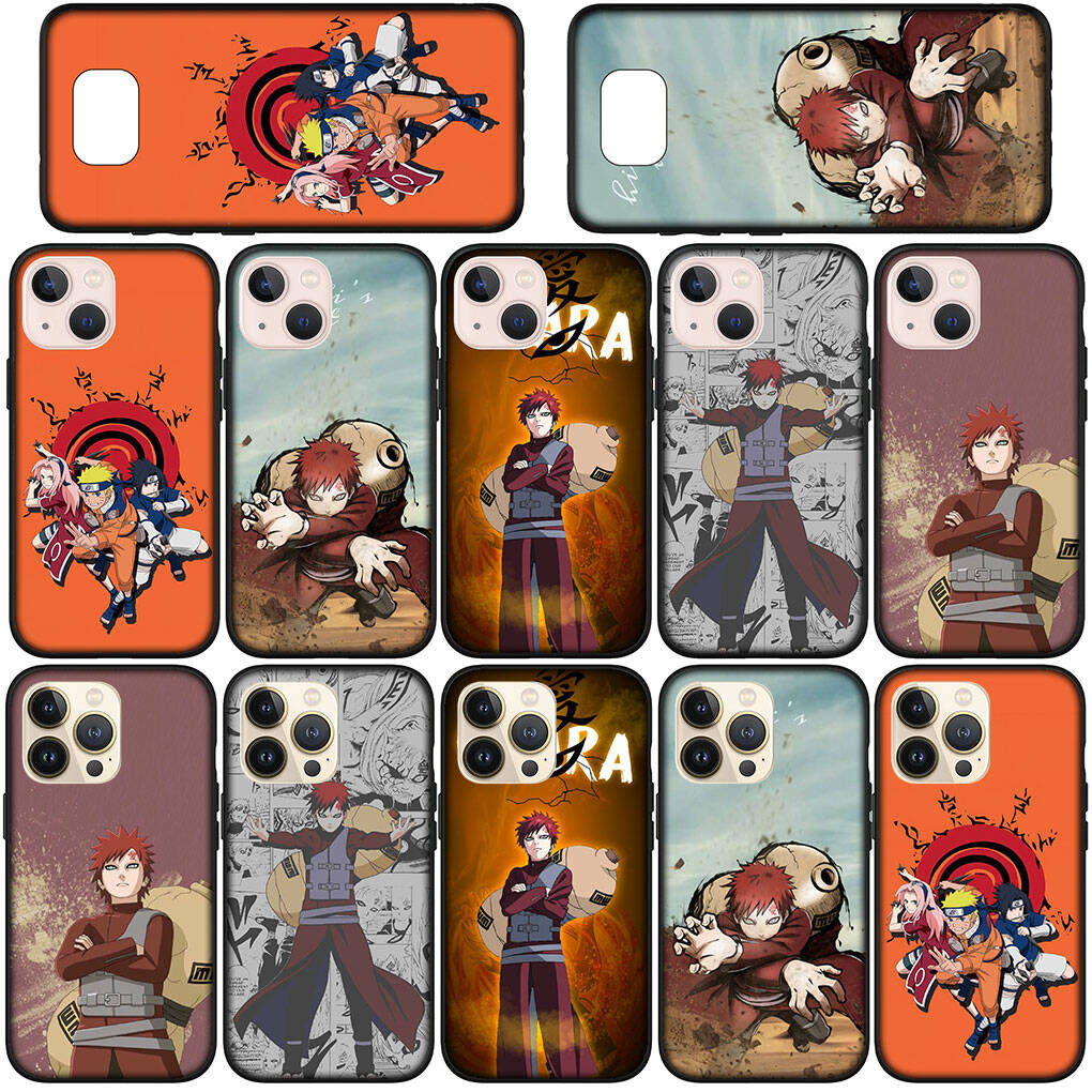 Phone Case for iPhone 17 15 16 Plus X XR Redmi Note 14 12 11 13 Pro Max Huawei P30 P20 Lite Y9 OPPO A60 A40 A80 A18 A16 A54 Gaara Comics Naruto Cover