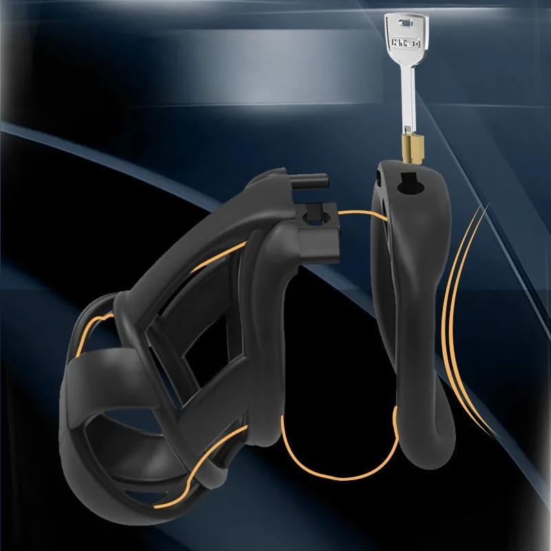 25 Мужской пояс верности Новый встроенный маленький замок-сердечник Замок верности для мужчин Клетка для птиц Кольцо-таблетка и Приспособления для груминга Альтернативные игрушки