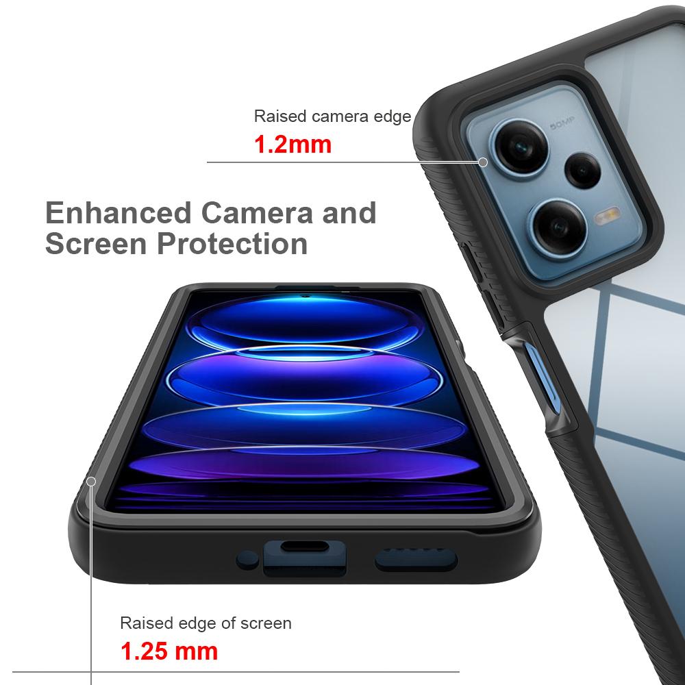 Прозрачный Чехол-Бампер Funda для Xiaomi Redmi Note 13 Pro 12 5G Задняя Крышка Poco X6 X5 M5s C65 Note 10 S 10S Чехол для Телефона Ударопрочный