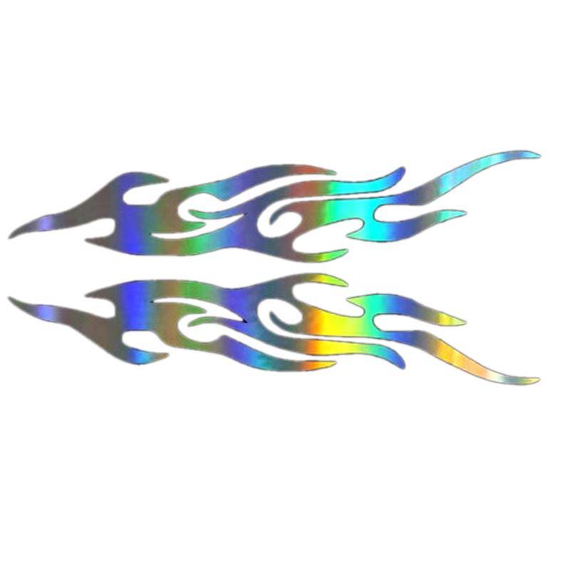 Наклейки на автомобиль, модифицированная светоотражающая наклейка с пламенем, авто внешние аксессуары, наклейки, мото Декор для тела, принадлежности для Voiture