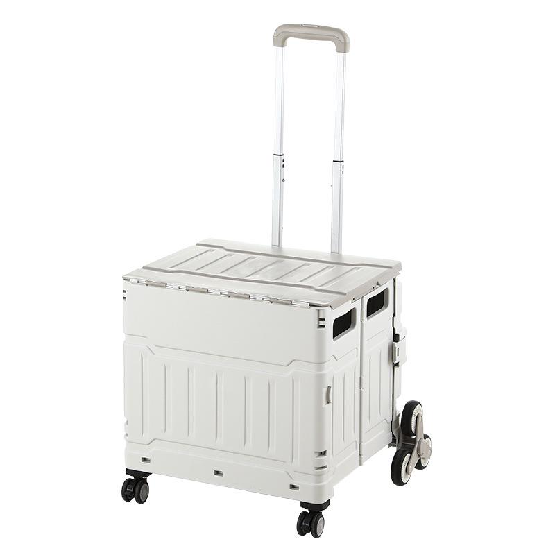 Portable Foldable Camping Trailer & Shopping Cart