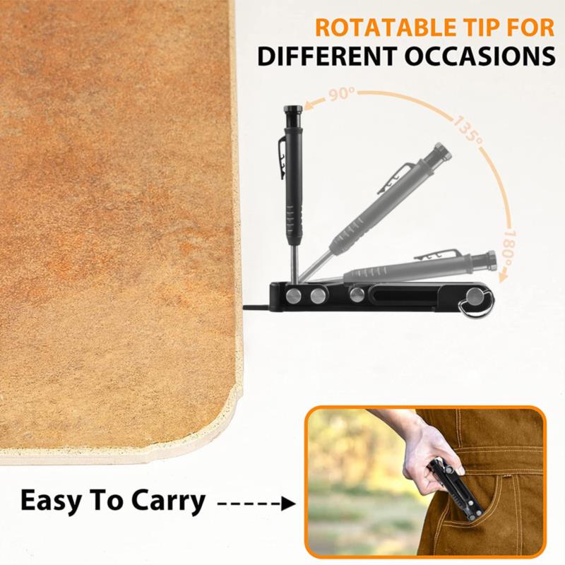 Многофункциональный инструмент для разметки Измерительный инструмент линейки для разметки регулируемого профиля