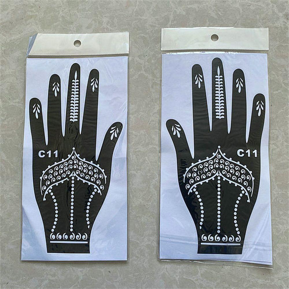 Painting Hollow Drawing Airbrush Body Art Template Temporary Decal Tattoo Stencils India Henna Kit