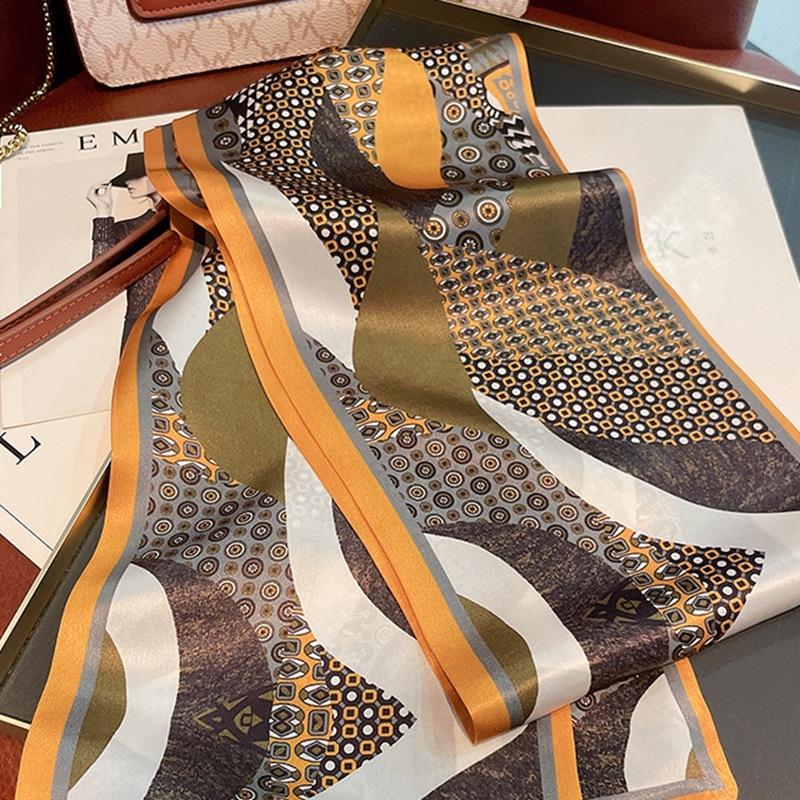 Summer Trend Streamer Medium Long Silk Scarf Women'S Ribbon Japanese And Korean Sweet Style Strap