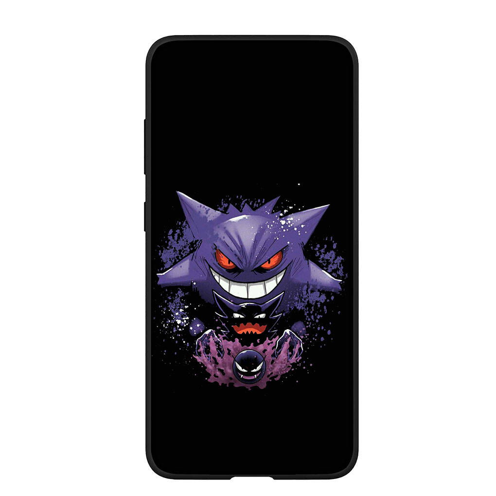 Phone Case for iPhone 17 16 15 Plus Xiaomi Poco F8 F7 X7 X6 M8 C85 C75 C71 Redmi Note 14 12 11 13 Pro Max A4 14C 13C 15C Pikachu Pokemon Gengar Cover