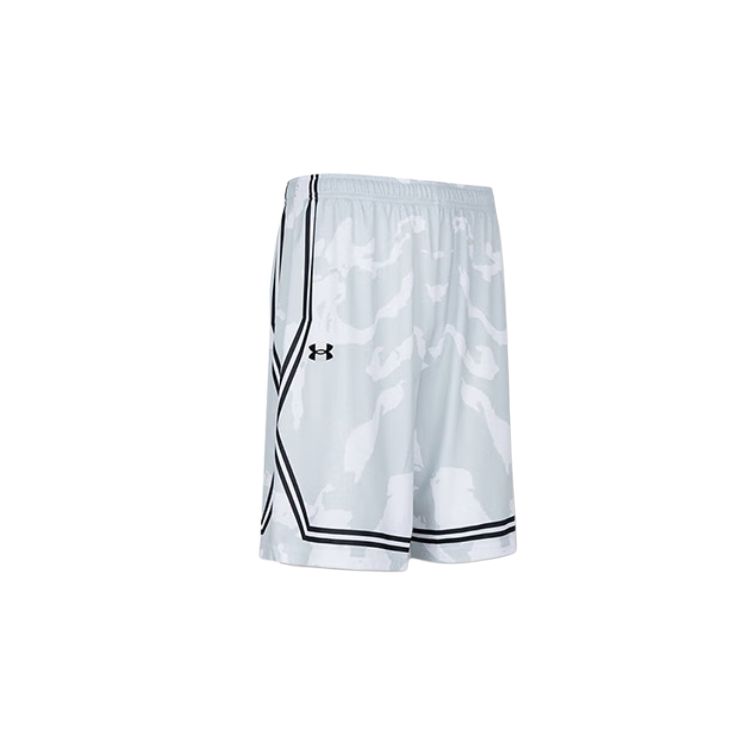 Under Armour Logo Print Breathable Knitted Short Sleeve T-Shirt Camouflage Pattern Shorts Casual Sports Set Men Sets 21500531-009+24500210-100