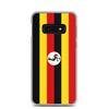 Coque Téléphone - Samsung - Galaxy S10e - Drapeau Ouganda - Souple - Multicolore