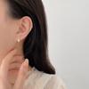 Простые серьги-капли воды Изысканные и универсальные элегантные серьги в нишевом дизайне