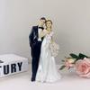 Wedding Cake Toppers Wedding Collectibles Bride and Groom Unique Romantic Keepsake Cake Topper Figurine