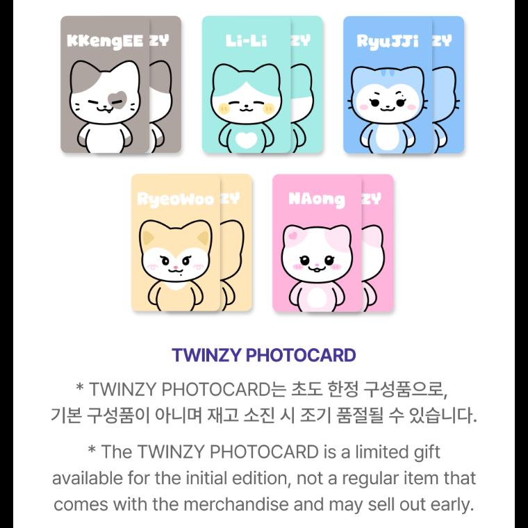 Второй мировой тур itzy BORN TO BE в Сеуле TWINZY Plush Mini ver.