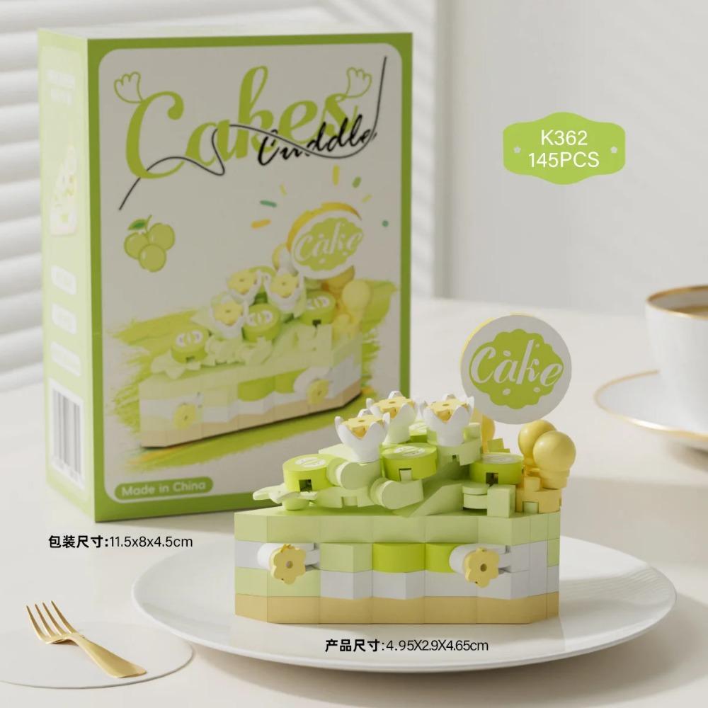 Подарок на день рождения Конфета Мини-блок Торт Микро Строительный блок для взрослых 3D-модель Обучающие кирпичики для детей Девочек от 6 до 12 лет