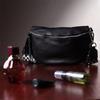 Leather Bag for Women In a Classic Color Crossbody with a Mini Wallet Vintage 22666 Black