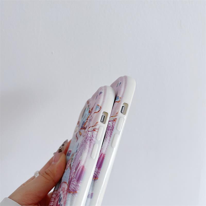 Мягкий чехол в форме волны для IPhone Vivo Y35 Y02 Realme C55 C53 11 Tecno Spark 10C Samsung S23 Ultra A53 Redmi Note 12 Note 11 Pro, чехол из ТПУ