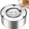 Stainless Steel Cat Floating Bowl Anti-Splash Dog Water Dispenser Anti-Suffocation Bowl Travel
