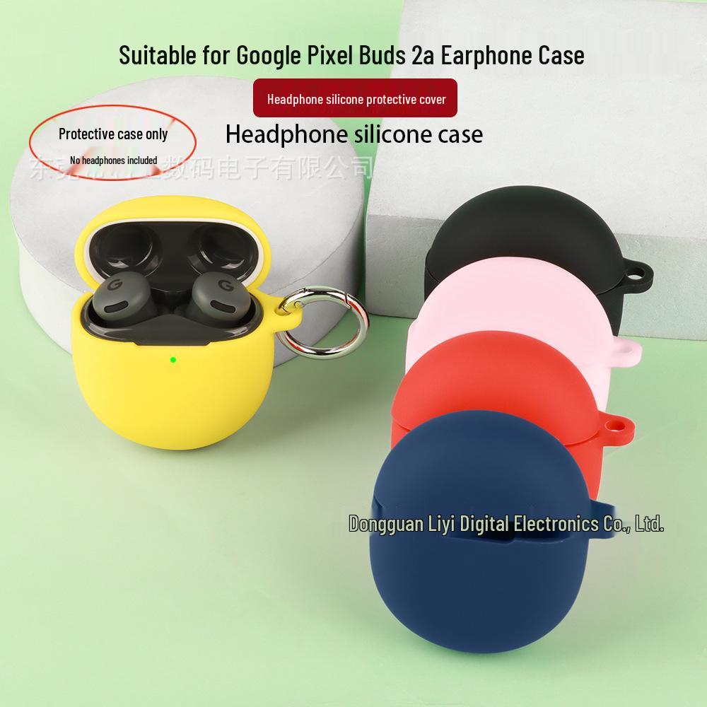 Google Pixel Buds 2 Protective Silicone Charging Case Storage Bag