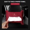 FDM5   Car Tissue Boxes Multifunctional Car Sun Visor Back Seat Hanging Tissue Bag Organizer For Mercedes Benz W211 W204 W210 CLA GLA
