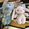 1Pc Cartoon Plush Rabbit Keychain Pendant Cute Schoolbag Decoration For Kid Gift
