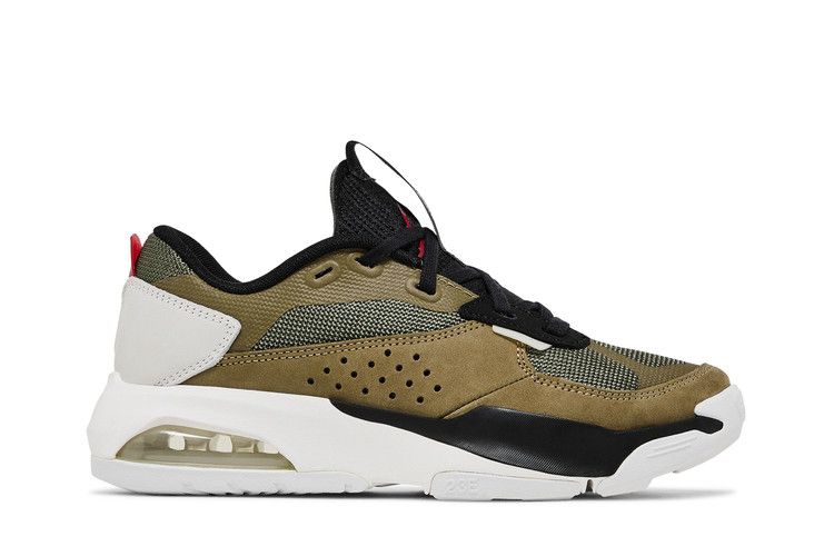 Женские кроссовки Jordan Air 200E Medium Olive (Женский) Средний оливковый/белый саммит/коричневые водоросли/красный университетский