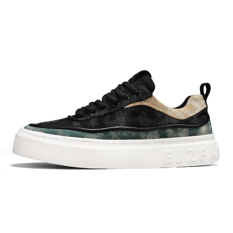 Дышащие Универсальные Холщовые Туфли Мужские Мягкие Легкие Плоские Модная Обувь на Шнуровке Повседневные Туфли Корейские Низкие Кеды для Скейтборда