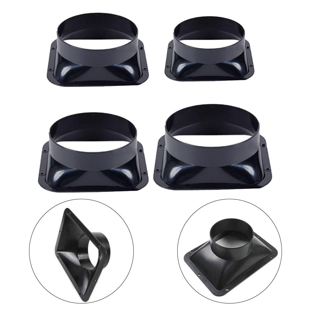 100-200 мм ABS настенный фланец соединитель вентиляционная труба воздуховодное соединение выхлопная труба вентиляционное отверстие выпускное соединение воздушной системы