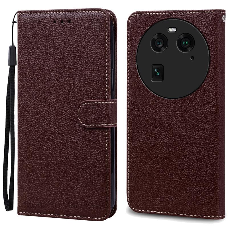 Для OPPO Find X6 Pro Чехол Роскошный кожаный флип-чехол-кошелек для OPPO Find X6 Pro Чехол-книжка для OPPO Find X 6 Pro Чехол-футляр
