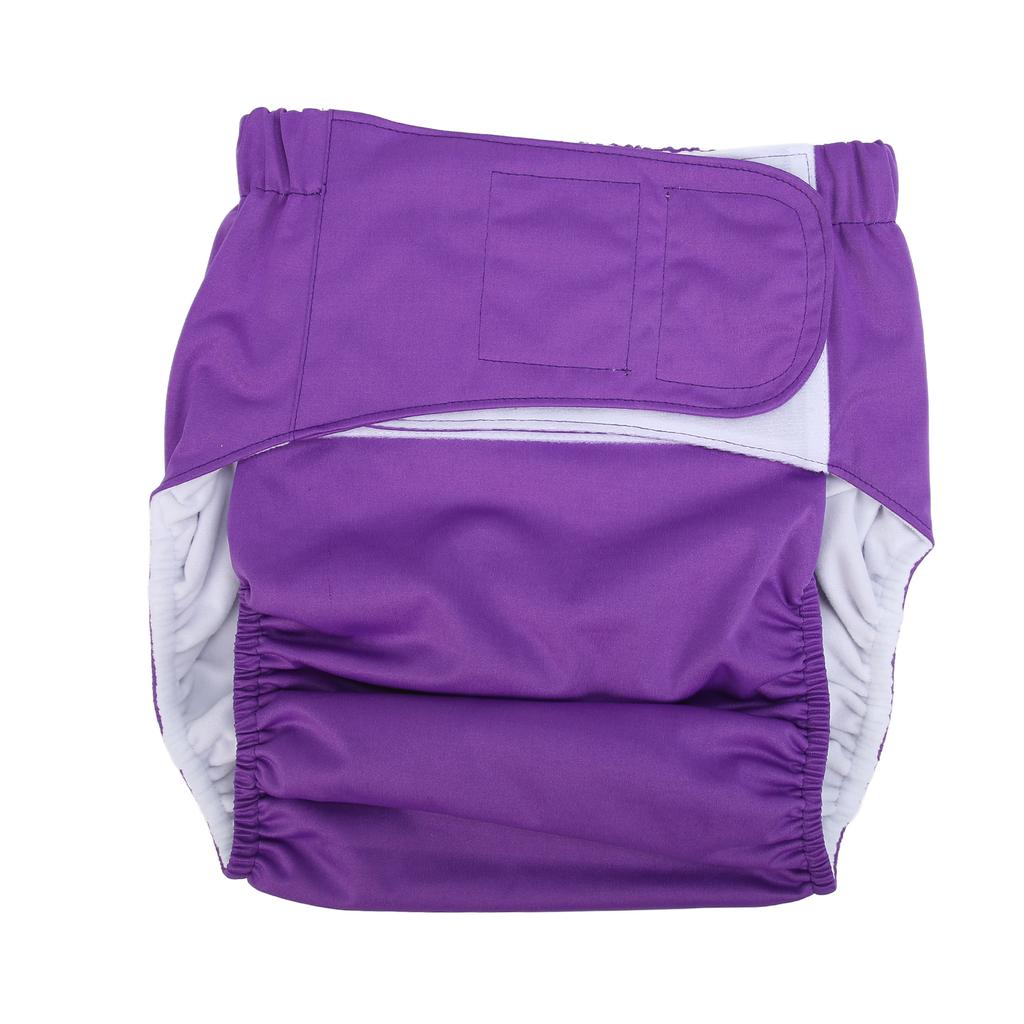 Adult Cloth Diaper Reusable Washable Elderly Incontinence Protection Nappies Underwear for